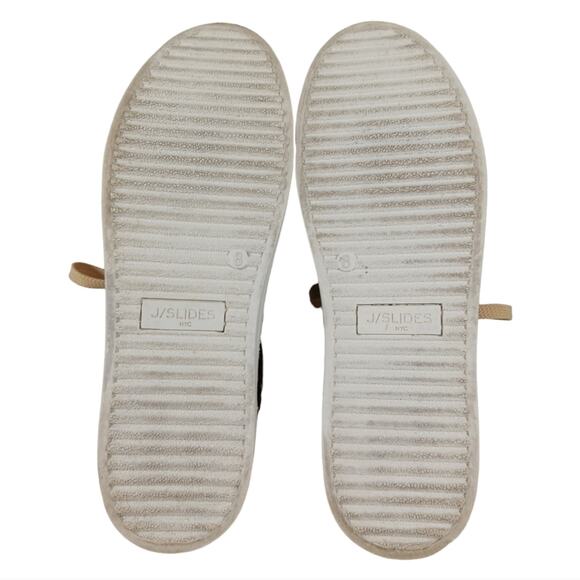 J Slides Hilton Platform Sneakers GUC $158 size 8 S2463 - Picture 8 of 11